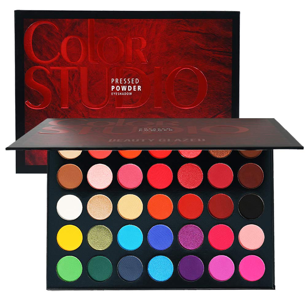 Beauty Glazed Color Studio 35 Color Eyeshadow Palette Stylish1ndia