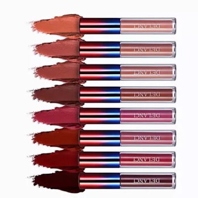 DE’LANCI Matte Liquid Waterproof Lipsticks Set Of 8