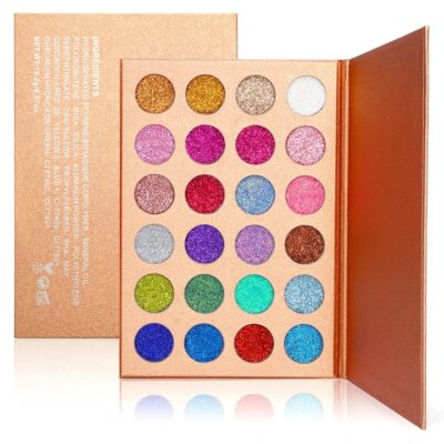 DE’LANCI Pressed Glitter Eyeshadow Palette