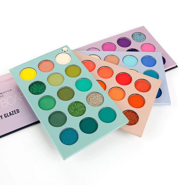 BEAUTY GLAZED Color Board 60 Color Eyeshadow Palette