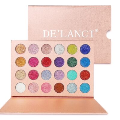 DE’LANCI Pressed Glitter Eyeshadow Palette