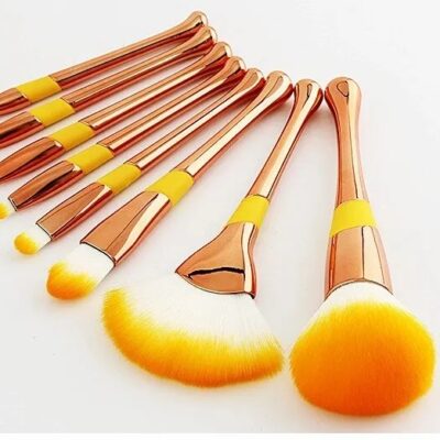 Baseball Girl 8 Pcs Makeup Brushes Set