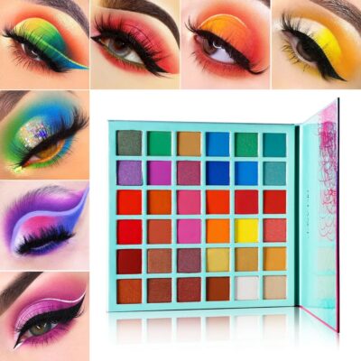 DE’LANCI Beauty Artistry Rainbow Eyeshadow Palette