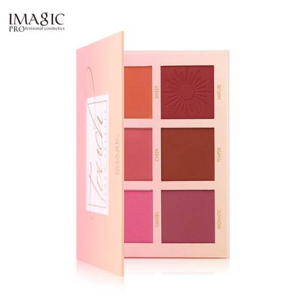 IMAGIC 6 Color Touch Blush Palette - Image 3
