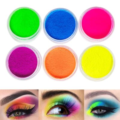Neon Pigments Stack of 6 Colors