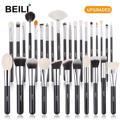 BEILI 30 Pcs Makeup Brushes Set New