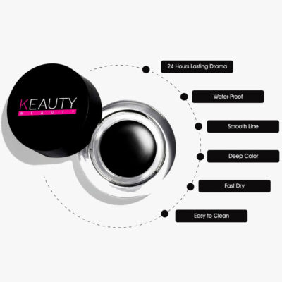 Keauty Beauty Long Wear Gel Eyeliner Plus Kajal