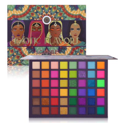 UCANBE Exotic Flavors 48 Color Eyeshadow Palette