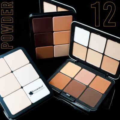 Ferrarucci 12 Color Powder Contour Palette