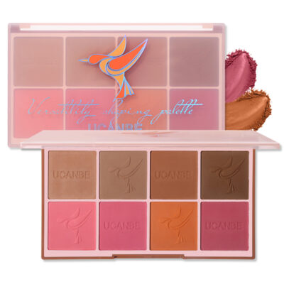 UCANBE Versatility Blush Contour 8 Color Shaping Palette