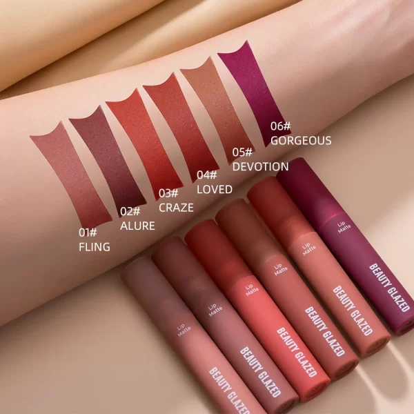 BEAUTY GLAZED Matte Long Lasting Lipsticks